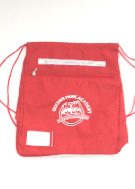 Queens Park Academy Premium Gym Bag (Red)