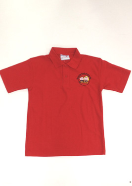 Queens Park Academy Sports Polo Shirt (Red)