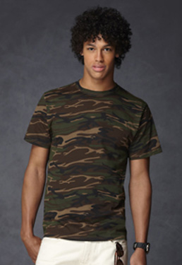 HEAVY CAMOUFLAGE T SHIRT