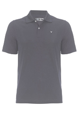 TEXTURED SOLOD POLO SHIRT