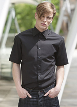 MENS S/S SEMI FITTED SHIRT