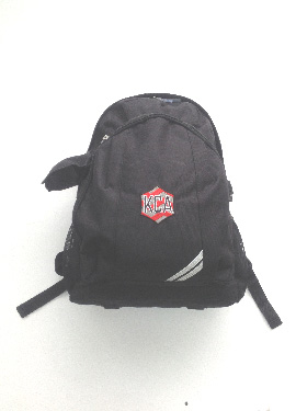 KCA Sports Backpack (Black with school Logo)