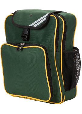 JUNIOR BACK PACK WITH CONTRAST PIPING