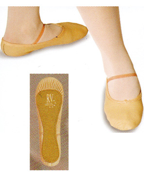 WIDE FIT LEATHER BALLET SHOE